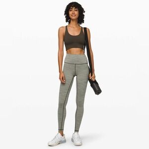 Lululemon Wunder Under High-Rise Tight 28" Wee Are From Space Sage Dark Olive
